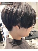 前下がりショート×グレー担当川野【十条LikkleMore】