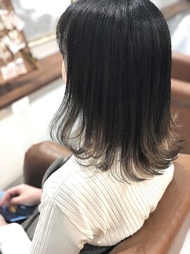ヘアールームキュー(HAIR ROOM quu+) きりっぱなしグラデーション