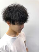 スパイラルパーマ/バブルマッシュ