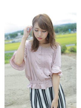 サイン ヘア イノベーション(sign HAIR INNOVATION) 大人可愛い、色気、小顔カットひし形シルエット【錦糸町】