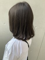 サロンドボウイ(Salon de Bowi)&nbsp;肩ボブ×カーキアッシュ