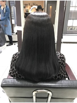 ネウィ 池袋(newi) 美髪艶髪★☆TOKIO縮毛矯正☆★アッシュブラック