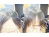 《艶髪ヘッドスパコース》 前髪ストレート　＋　カラー ＋ カット ¥23100→　