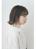 【garden tachikawa】スタイリング簡単耳掛けシースルーボブ