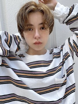 レトン 銀座(leton) センターパート/テラコッタ/ミニウルフ[東銀座/銀座]