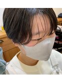 【顔周りデザイン】シースルーウザバング
