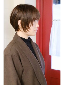 ルーシー ヘアデザインワークス(Lucy Hair Design Works) サロンワーク×小顔マッシュショート
