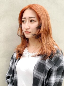 ロンドイディールバンダイ 新潟万代(Lond ideal) デザインカラー/レイヤーカット/韓国/前髪/顔周り/新潟万代