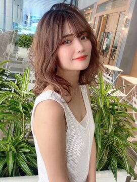 ロンド ジュルード 名古屋(Lond jeloud) ＊ブリーチなし 前髪縮毛矯正か 髪質改善 レイヤー 艶髪　15