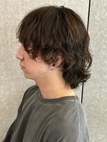 ニアウ 太田店(Niau)&nbsp;メンズボブメンズミディアムパーマスパイラルパーマ