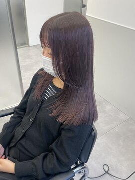 ゴウトゥデイシェアサロン 町田店(GO TODAY SHAiRE SALON) ブリーチ無しバイオレットカラーa