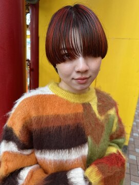 スノッブエモア(SNOB emoi) マッシュショートにハイライト!