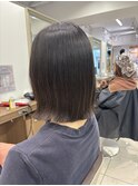 ボブ縮毛矯正！