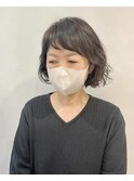 【LatelierContent Yumi】大人パーマボブ