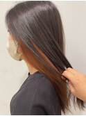 【浦崎】インナーカラーオレンジ