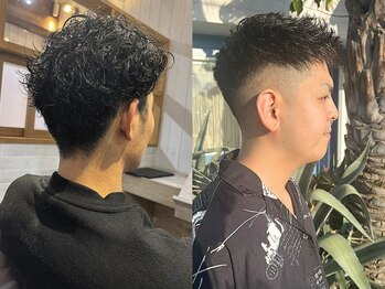 マリブヘアリゾート 太田店(malibu hair resort)の写真/やりすぎないオシャレスタイル～ビジネススタイルまでお任せ◎ON/OFFどちらでもばっちり決まるスタイルにー