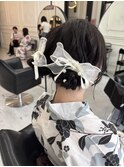 とうかさんヘアセット