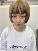 アンブレラカラー デザインカラー ベージュカラー