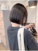 小顔タッセルボブ×似合わせカット[ボブ/縮毛矯正/丸型卵型】