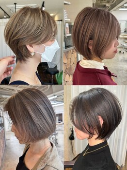 ファンド 千葉(fand)の写真/【乾かすだけでまとまるショート】骨格似合わせデザインで<自宅でのセットが上手くいかない>を解決＊[千葉]
