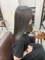 シアー(SHEER.)&nbsp;髪質改善カラー×グレーベージュ【表参道,青山,外苑前美容室】