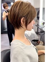 思わず「どこで染めたの？」と聞かれる、褒められショートカラーデザインを＊[静岡駅/ケアブリーチ]