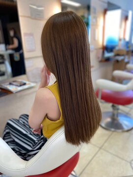 美容室 ルーフトップ(Roof top) 髪質改善*白髪ぼかし*ハイライト*縮毛矯正*前髪カット*白髪染め