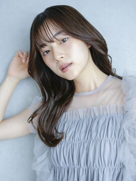 アルバム 渋谷パルコ(ALBUM) 暗めカラーロング韓国ヘアグレージュ_F0133