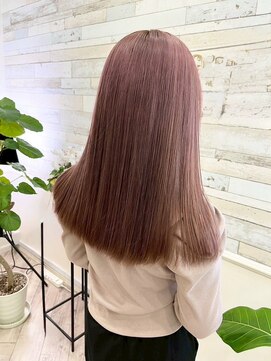 セイル(Sail) ラベンダーピンク×シルクストレート