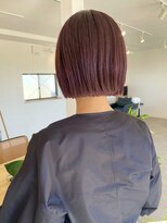 スク(SUKU)&nbsp;ボブ×暖色カラー