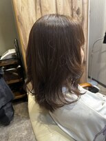 カミノマ(CAMINOMA)&nbsp;縮毛矯正後も巻けるセミディヘア