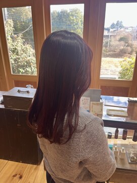 ボルドーカラー