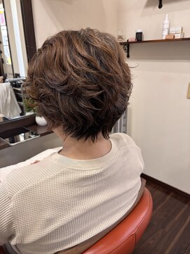 大人やわらかパーマ