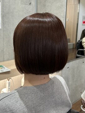 ノーブル(noubl) つや髪ボブ　ブラウン