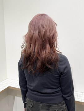 ケシキ大名(keshiki) ピンクベージュのブラウングラデーション/YUKA