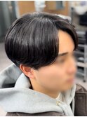 【リアルお客様スタイル】ナチュラルセンターパート