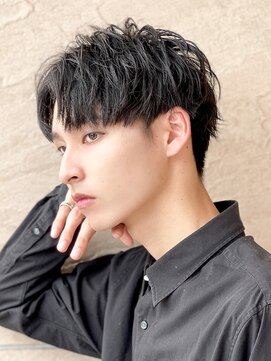 エルマーク 京都駅前(L-MARK) 波巻きスパイラル/men's/ツイストスパイラル/メンズパーマ/学割