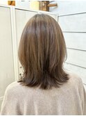 鎖骨ミディアム20代30代【中野莉子】