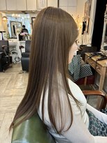 ソレイユ 新宿御苑前 (SOLEIL) 美髪ロングレイヤー×オリーブベージュ
