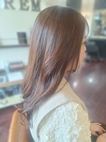 ローレン(LOREM) デザインカラーゆる巻きロング×艶カラー9.28