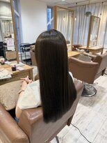 ラボヌールヘアー 宇都宮店(La Bonheur hair)&nbsp;オリーブベージュカラー♪【宇都宮駅/レイヤーカット】