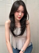 コードライン 岡山イオン前店(CODE.LINE)&nbsp;《CODE.LINE》黒髪ゆるふわロングレイヤー