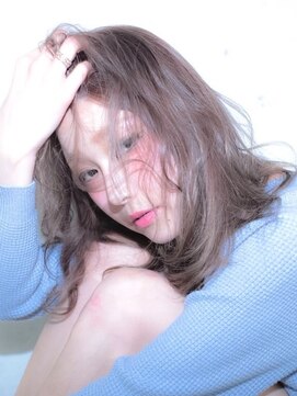 ブルーフェーセス 表参道(blue faces) 『blluefaces』ラベンダーグレージュ レイヤードスタイル