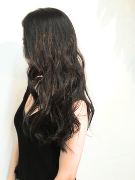 プリーモ ヘアー レガロ(Primo hair REGALO) 【REGALO】黒髪グレージュ3Dハイライトカラー