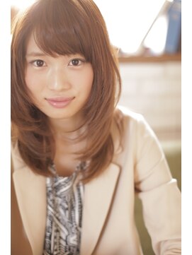 ジーナ 福岡天神(Zina) ☆Zina☆大人かわいいフェミニンセミロング３