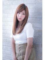 ヘアーアートシフォン 池袋西口店(Hair art chiffon)&nbsp;ブルージュカラーアシメで似合わせカットヴェールウェーブ 池袋