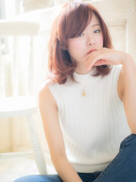 モッズ ヘア 福岡姪浜店(mod's hair) *mod's姪浜*…カラーがポイント☆ふわミディc