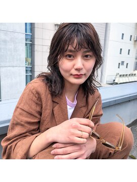 ハル ヘアスタジオ(haRu hair studio) リラックスパーマ×ミディアム