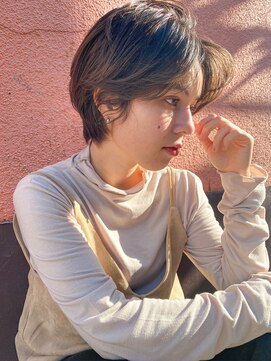 ナル(nalu.) ショート/ハンサムショート/ベージュ/ナチュラル