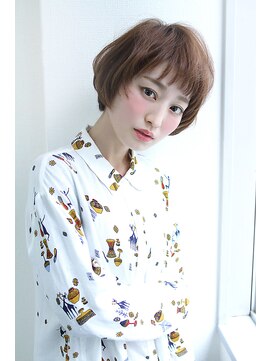ザ キャンバス ミヤザキツネヒサ(THE CANVAS 宮崎恒久) 簡単スタイリングなカジュアルショートボブ★